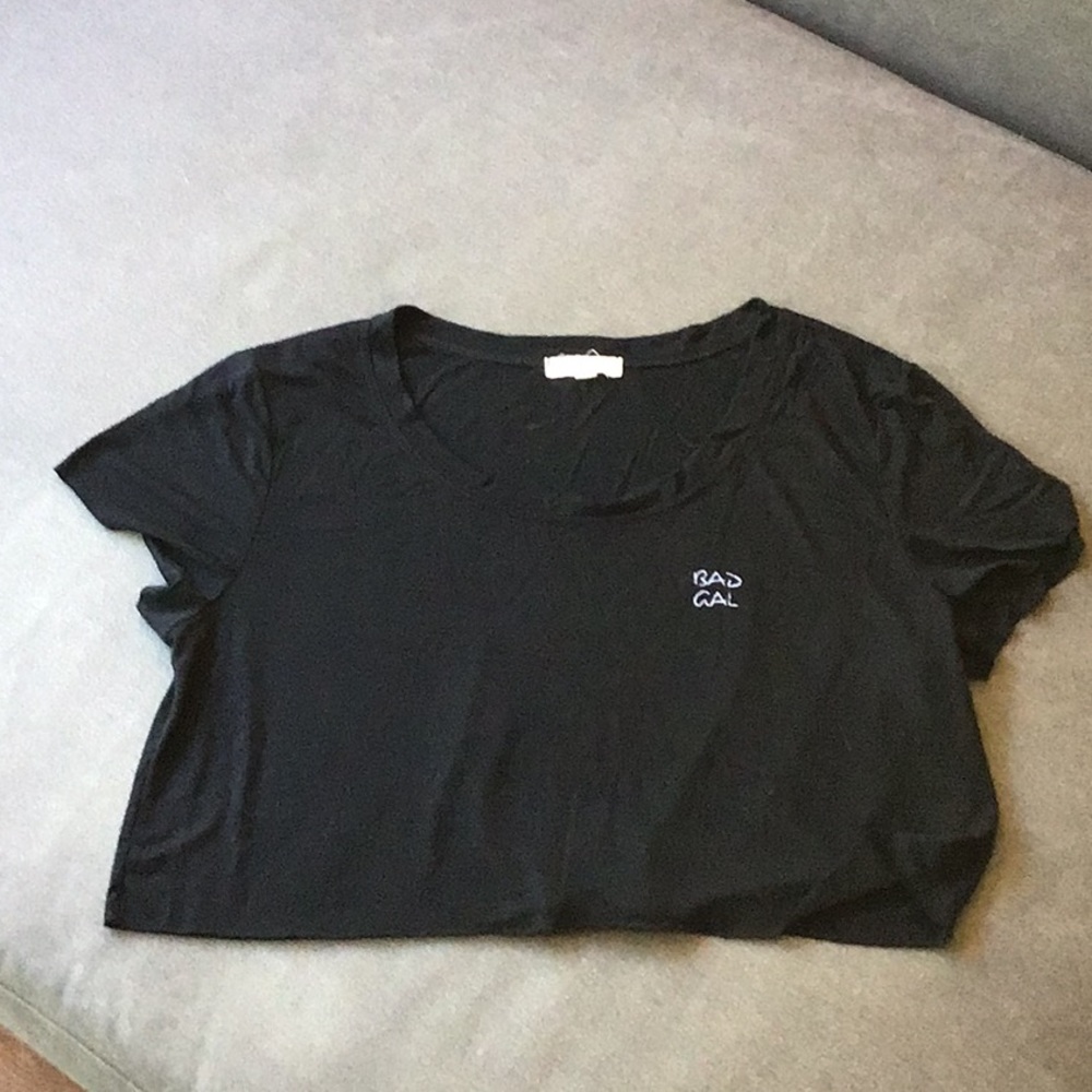 Crop top tee for dance etc!